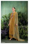 Carista 2129 By Ganga Cotton Silk Printed Dress Material Catalog